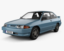 Ford Escort GT hatchback 1996 Modelo 3D