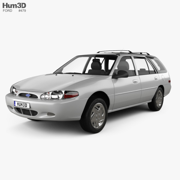 Ford Escort wagon 2003 3D-Modell