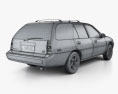 Ford Escort wagon 2003 3D 모델 