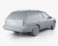 Ford Escort wagon 2003 Modello 3D