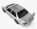 Ford Falcon V8 Supercars 1998 3d model top view
