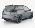 Ford Fiesta 3门 ST 2019 3D模型