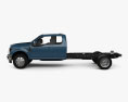Ford F-550 Super Duty Super Cab Chassis Lariat 2022 Modelo 3D vista lateral
