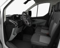 Ford Transit Custom Panel Van L1H2 with HQ interior 2015 3d model seats