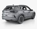 Ford Escape SE 인테리어 가 있는 2022 3D 모델 