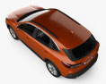 Ford Escape SE 인테리어 가 있는 2022 3D 모델  top view