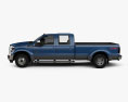 Ford F-450 SuperDuty Crew Cab Dually Lariat 2018 3d model side view