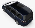 Ford Galaxy 2022 3d model top view