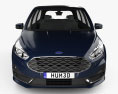 Ford Galaxy 2022 3d model front view