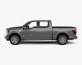 Ford F-150 Super Crew Cab 5.5ft bed Limited 2022 3d model side view