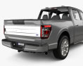 Ford F-150 Super Crew Cab 5.5ft bed Limited 2022 3d model