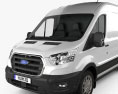 Ford Transit Panel Van L3H2 Trendline 2022 3D модель