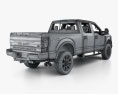 Ford F-350 Super Duty Super Crew Cab King Ranch with HQ interior 2018 3d model