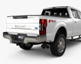 Ford F-350 Super Duty Super Crew Cab King Ranch with HQ interior 2018 3d model