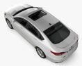 Ford Fusion Energi 2021 3d model top view