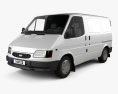 Ford Transit Kastenwagen L1H1 1994 3D-Modell