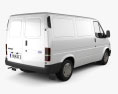 Ford Transit Kastenwagen L1H1 1994 3D-Modell Rückansicht