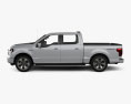 Ford F-150 Super Crew Cab 55ft bed Lightning Platinum 2022 3Dモデル side view