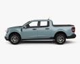Ford Maverick ibrido XLT 2022 Modello 3D vista laterale