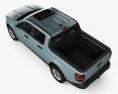 Ford Maverick 하이브리드 XLT 2022 3D 모델  top view