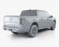 Ford Maverick 하이브리드 XLT 2022 3D 모델 