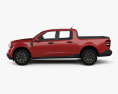 Ford Maverick Lariat 2022 Modello 3D vista laterale