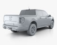 Ford Maverick Lariat 2022 3D模型