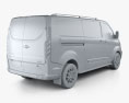 Ford Transit Custom Kastenwagen L2H1 Trail 2020 3D-Modell
