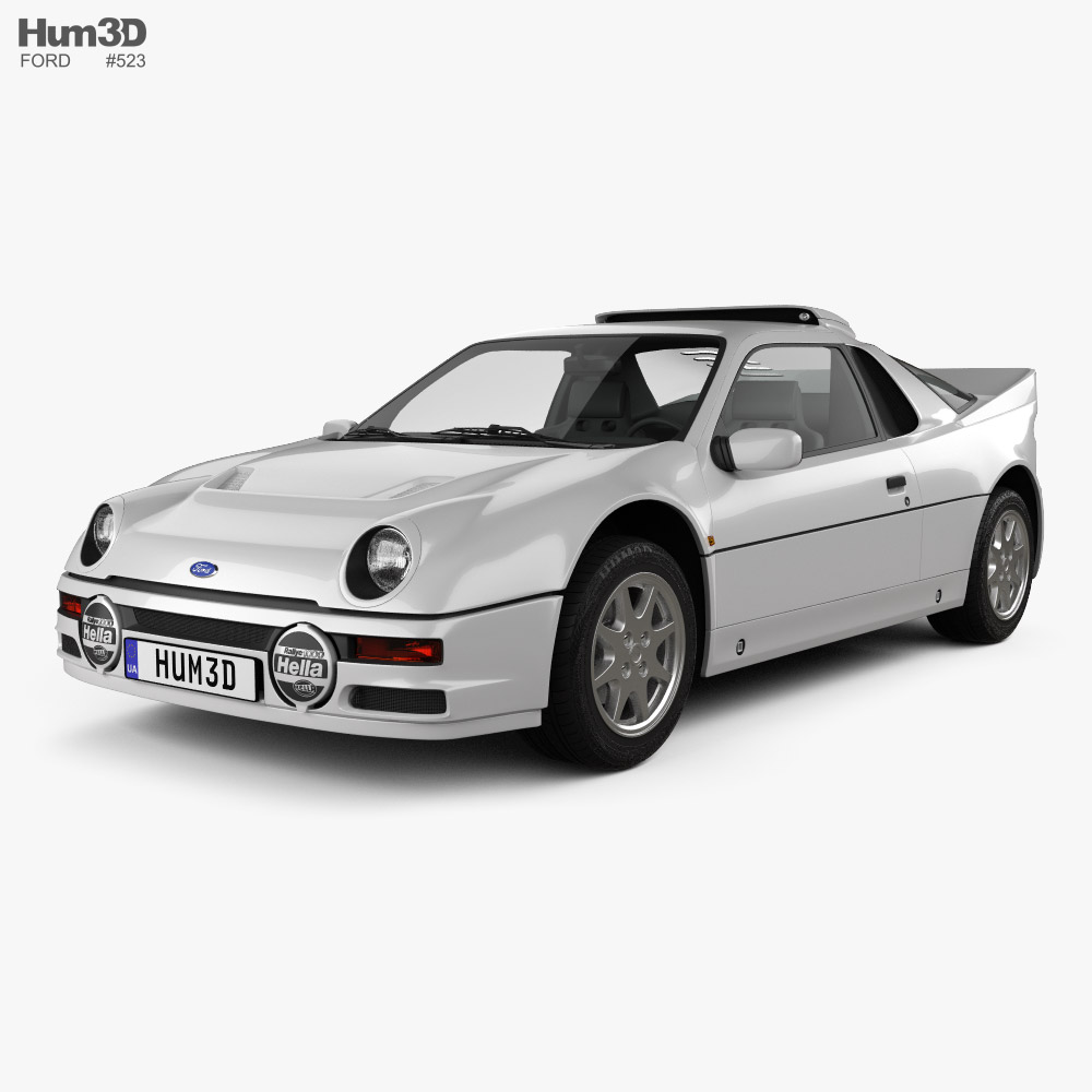 Ford RS200 1984 3Dモデル