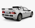 Ford RS200 1984 3D 모델  back view
