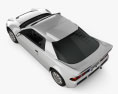 Ford RS200 1984 3D模型 顶视图