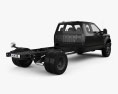 Ford F-550 Super Duty Extended Cab 84CA XL Chassis 2022 3d model back view