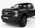 Ford F-550 Super Duty Extended Cab 84CA XL Chassis 2022 3d model