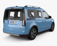 Ford Tourneo Connect Active 2022 3d model back view