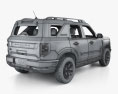 Ford Bronco Sport with HQ interior and engine 2021 3d model
