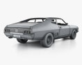 Ford Falcon GT Coupe with HQ interior and engine 1973 3d model