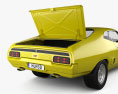 Ford Falcon GT Coupe with HQ interior and engine 1973 3d model