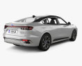 Ford Mondeo CN-spec 2022 3D 모델  back view
