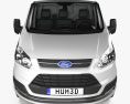 Ford Transit Custom PanelVan L1H1 with HQ interior 2012 3d model front view