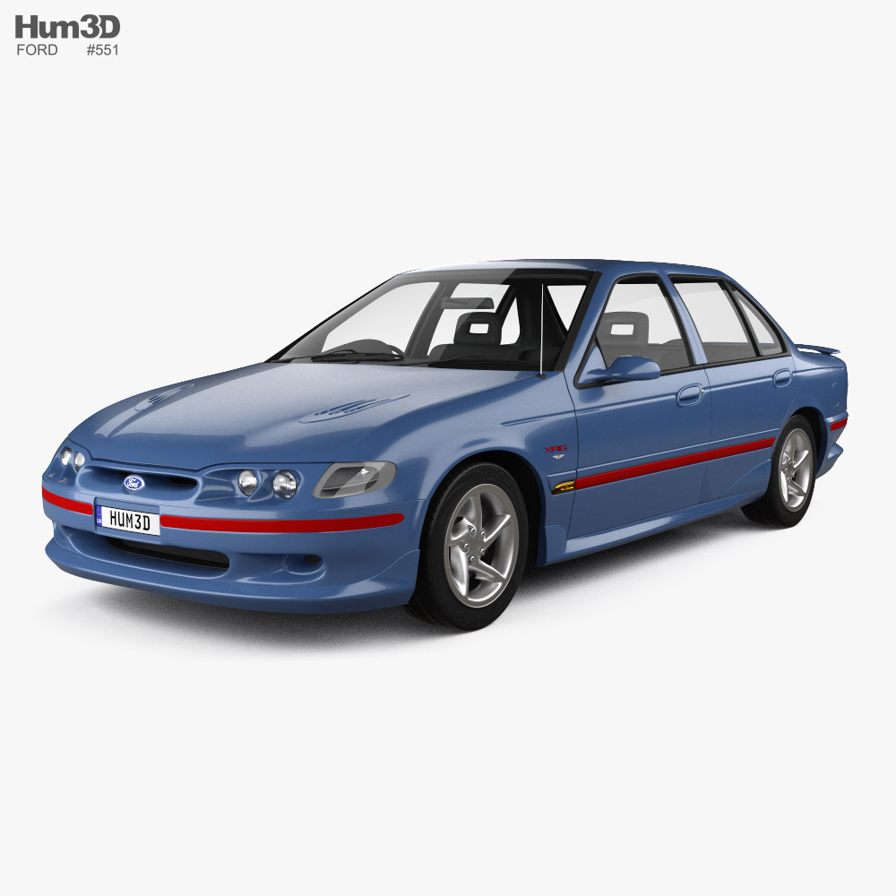 Ford Falcon XR6 1996 3D-Modell