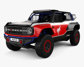 Ford Bronco Desert Racer 2022 3D-Modell