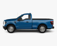Ford F-150 Regular Cab 6.5 ft Bed XL 2022 3d model side view
