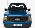 Ford F-150 Regular Cab 6.5 ft Bed XL 2022 3D-Modell Vorderansicht