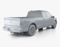 Ford F-150 Super Cab 8 ft Bed Lariat 2022 3D-Modell