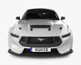Ford Mustang Supercars 2024 3D-Modell Vorderansicht