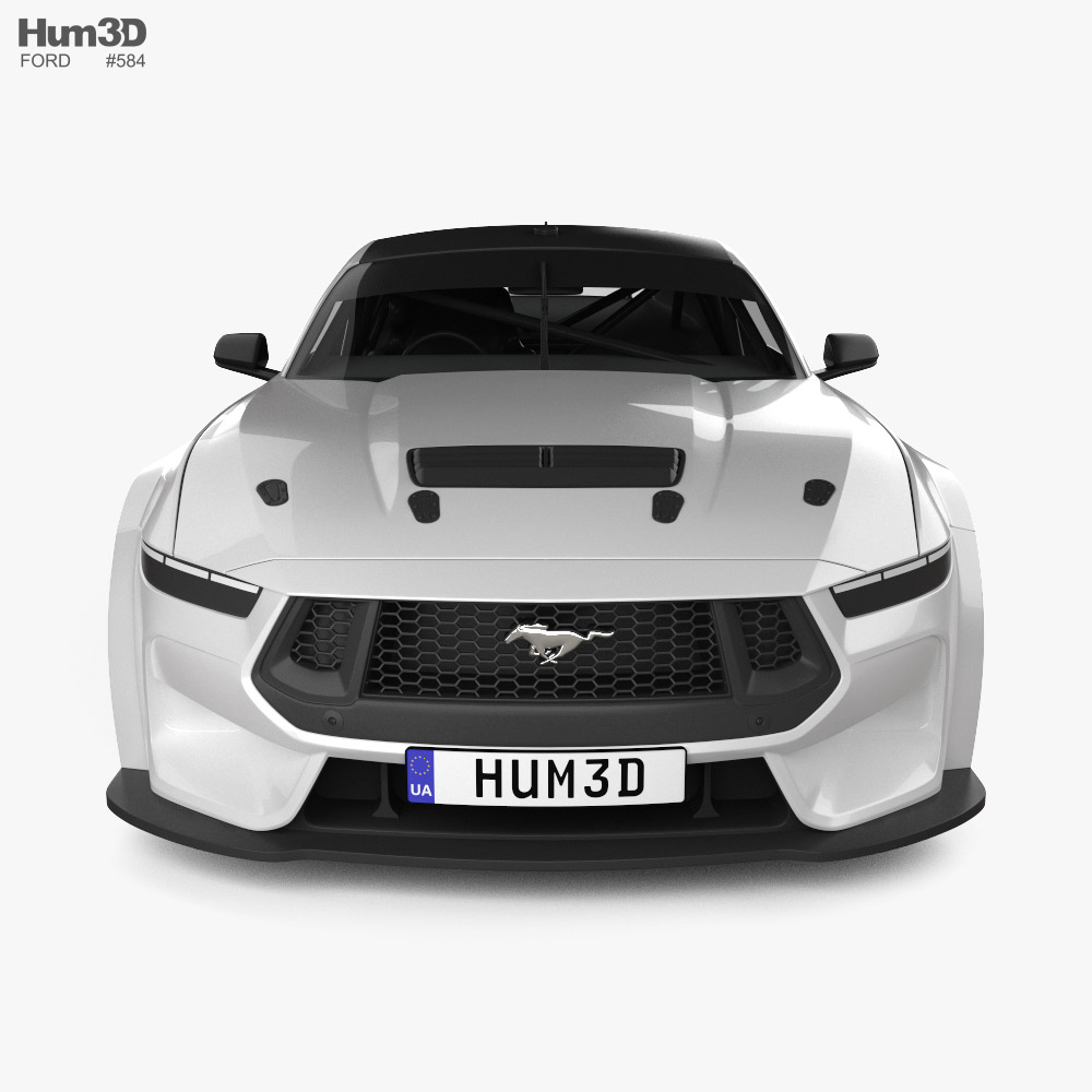 Ford Mustang Supercars 2024 3D model Vehicles on Hum3D