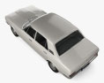Ford Zephyr saloon 1970 3D модель top view