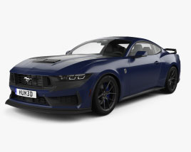 Ford Mustang Dark Horse US-spec coupé 2024 3D-Modell