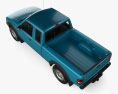 Ford Ranger Extended Cab 1994 3D-Modell Draufsicht