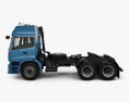 Foton Auman TX Tractor Truck 2014 3d model side view